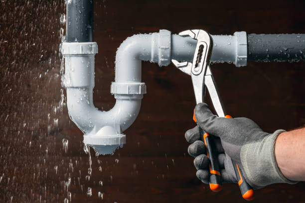 Professional Pipe Repair technician working in Adell, WI